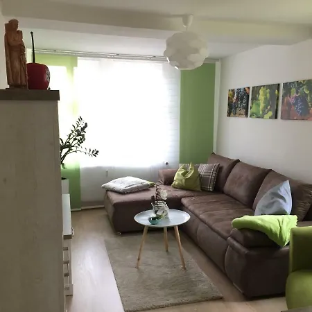 公寓 Am Alten Stadtgefaengnis 萨勒河畔瑙姆堡